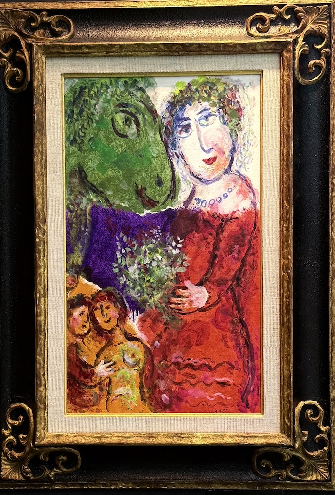 Marc Chagall La Femme en rouge